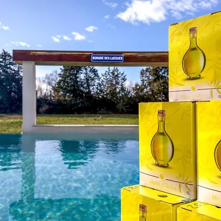 Domaine Des Lucques D'hotes De Luxe Au Coeur D'oliveraie Bed and Breakfast Bize-Minervois